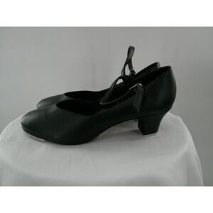 Dance Heel Tap Shoes SoDanca Adult 6.5M Leather Buckle